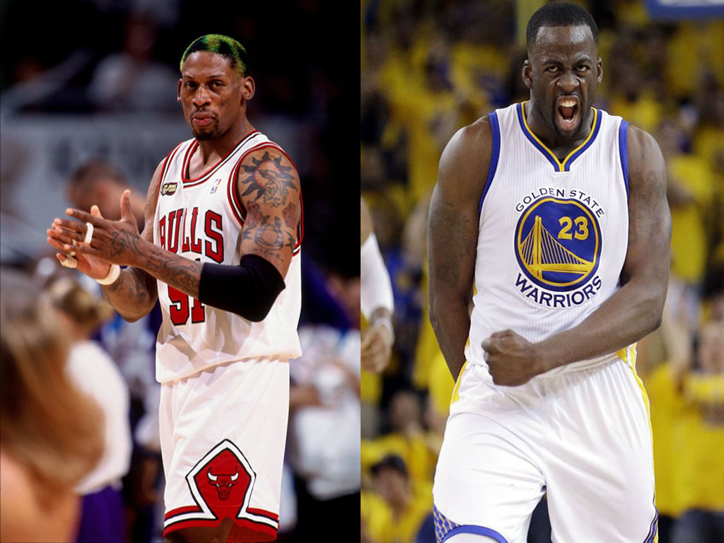 Image result for dennis rodman and draymond green