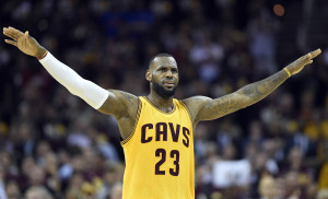 LeBron James and the Cavaliers are ready to storm to the NBA title. Mandatory Credit: Bob Donnan-USA TODAY Sports