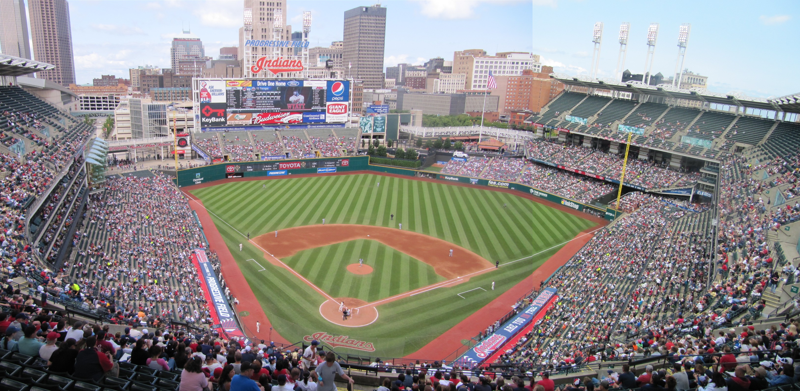 Progressive Field Seating Chart 2015