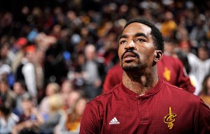 J.R. Smith blocked a career-high four shots against the Nets.