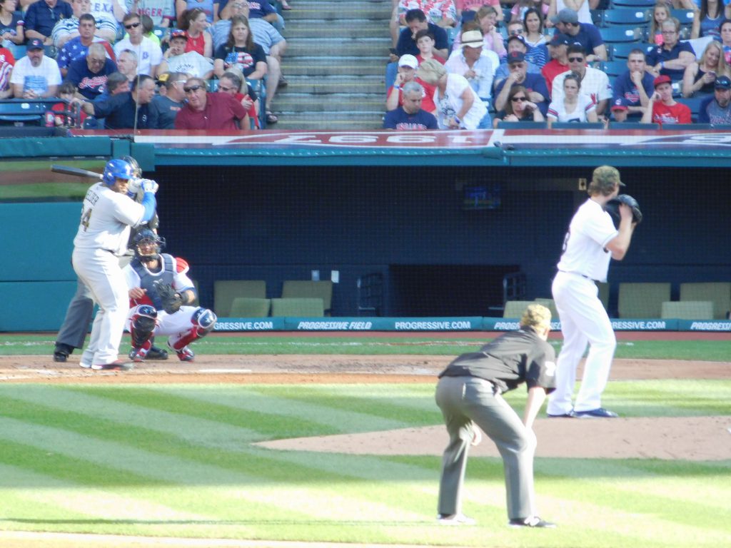 Indians Rangers Josh Tomlin