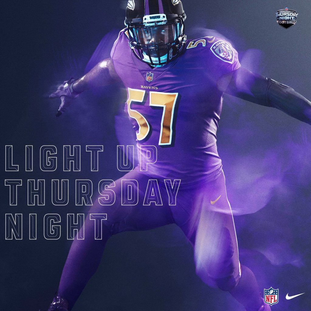 Ravens Color Rush Uniform 