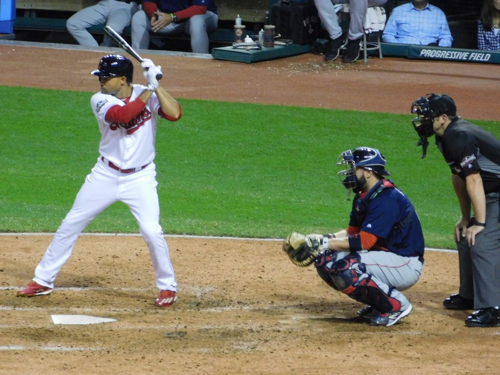 Indians Red Sox ALDS 1 Coco Crisp