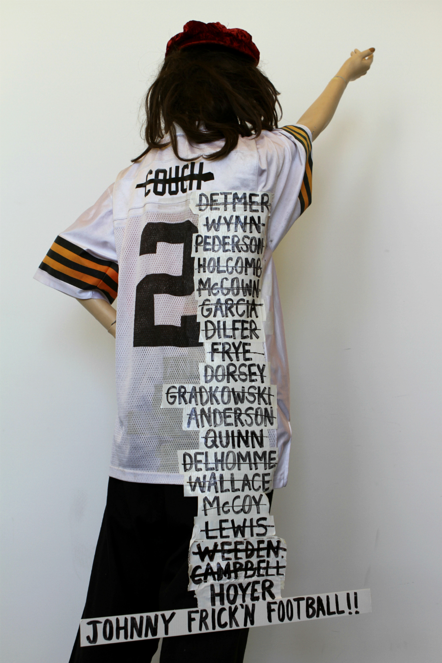 cleveland browns jersey with all quarterbacks