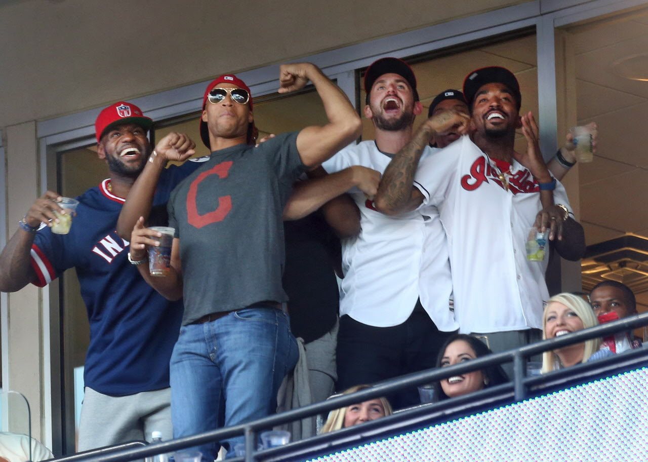 lebron cleveland indians