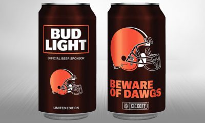 Bud Light Cleveland Browns 2017 can