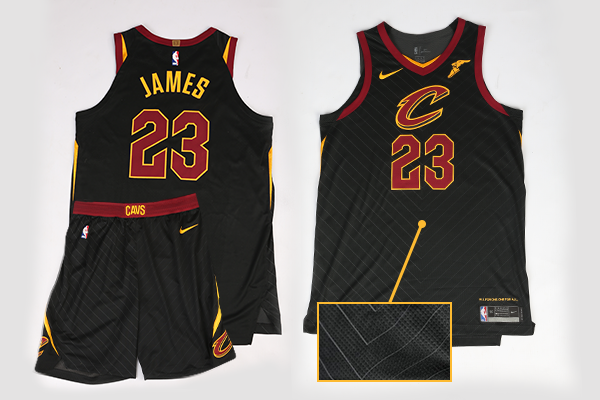 The Score On The Cleveland Cavaliers Nike Uniforms