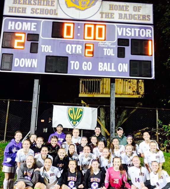 Girls Berkshire Soccer Team