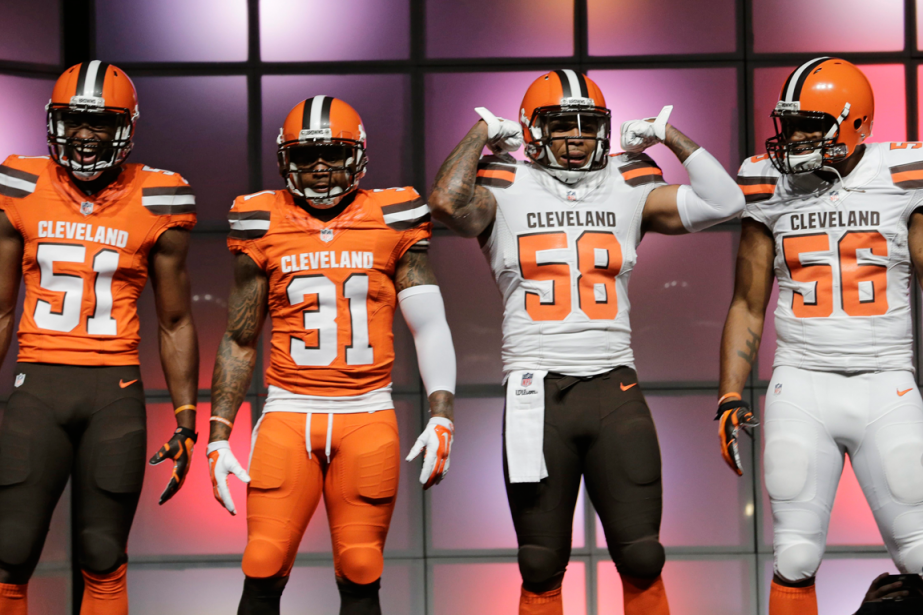 cleveland browns uniforms