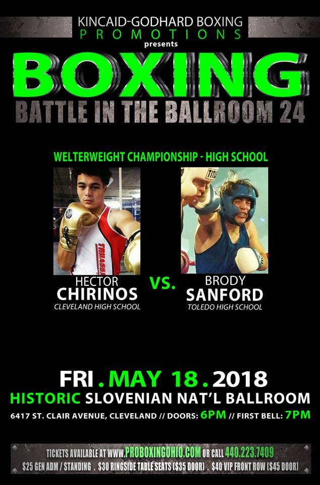 BOXING: Battle In The Ballroom 24 To Feature Triple Main Event!