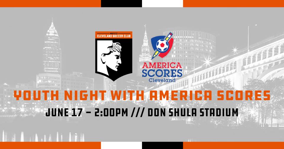 Cleveland SC Partners With America SCORES For 