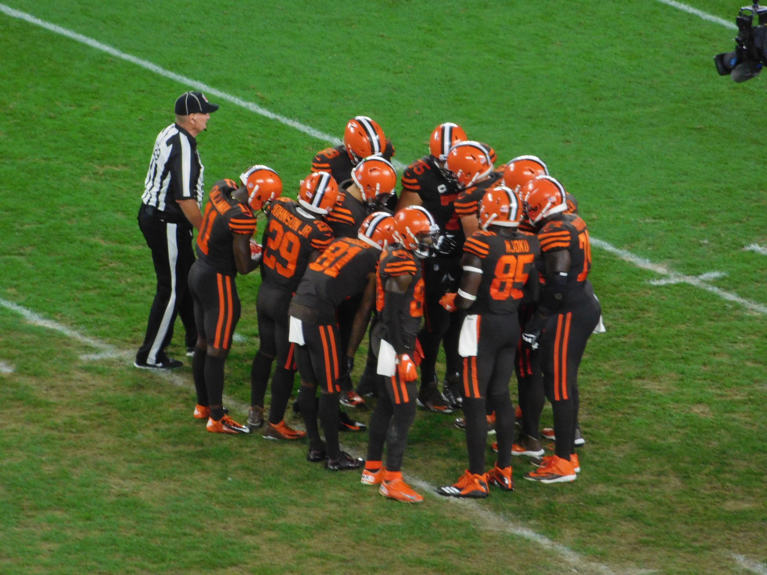 Browns color rush jerseys now the team's primary uniform