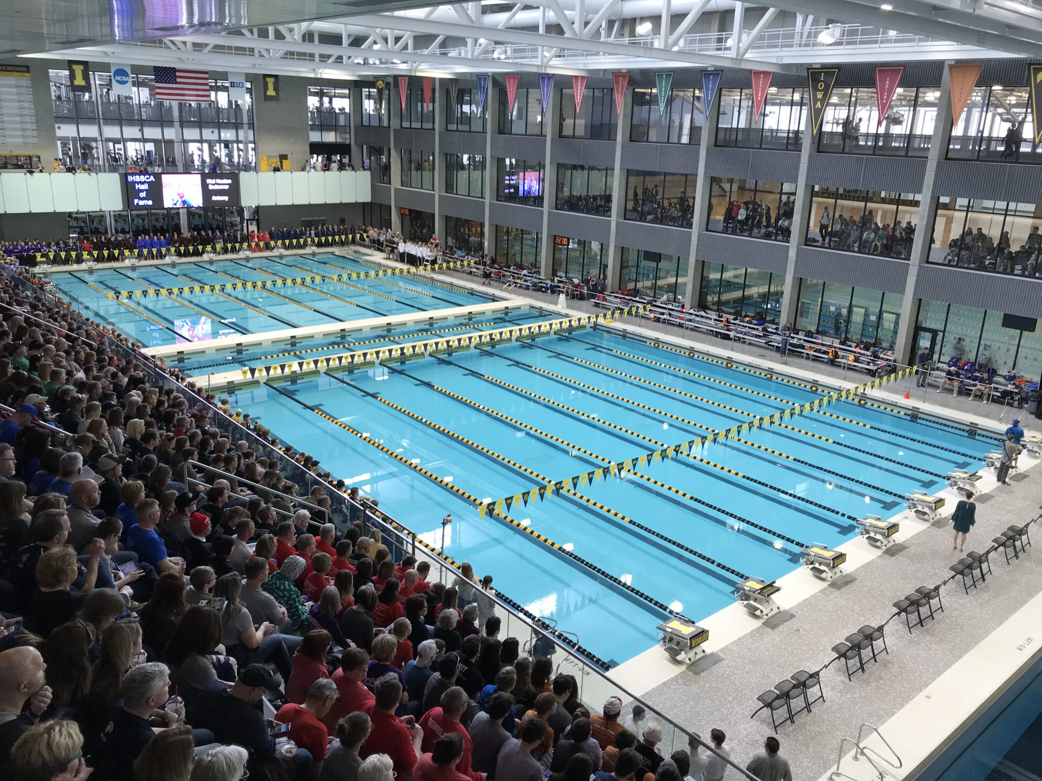 Boys HS Swimming Medina Bees and Solon Comets Meet Ends in 9393 Tie