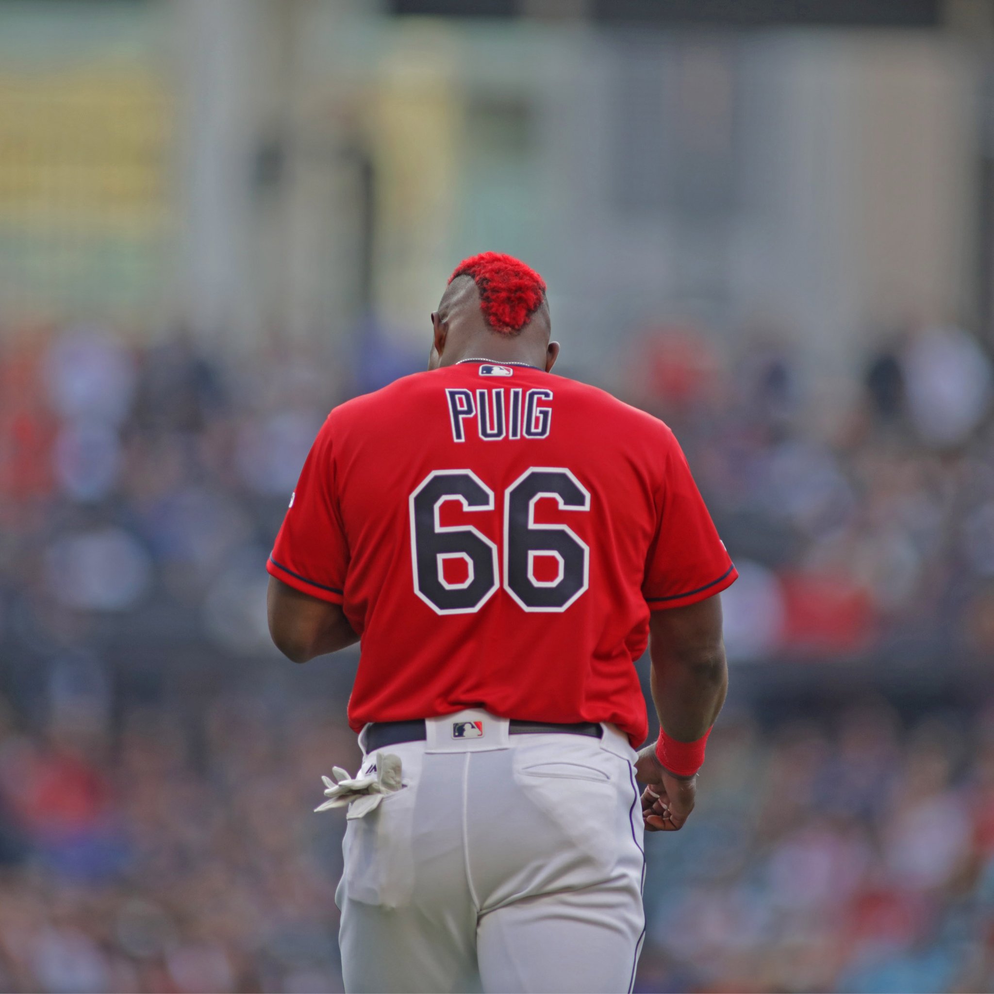 puig indians jersey