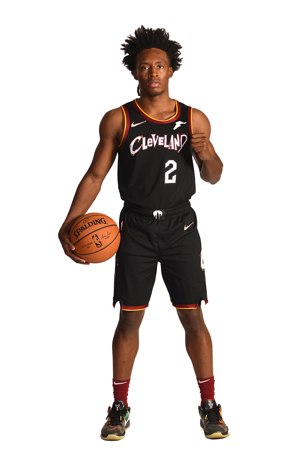 Cleveland Cavaliers Isaac Okoro 2022-23 White Jersey