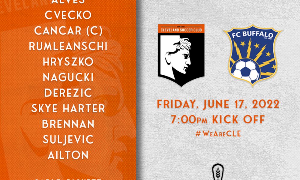 Cleveland Soccer Club remain unbeaten with a 31 win over Buffalo FC