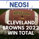 Cleveland Browns 2022 Win Total