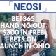 bet365 Handing Out $300 In Free Bets On Launch In Ohio