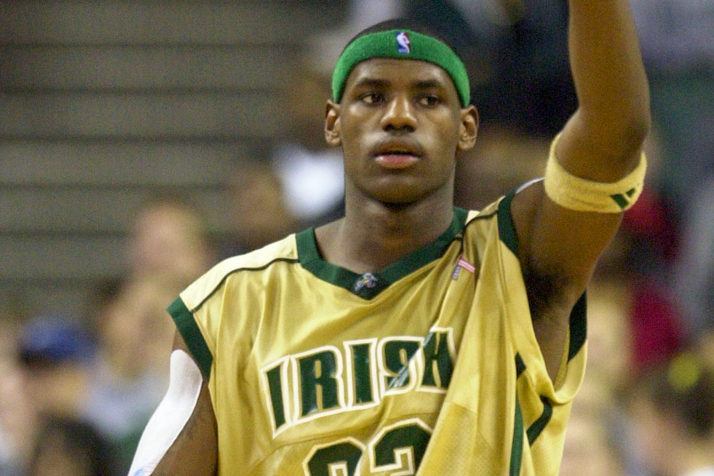 LeBron in high school.