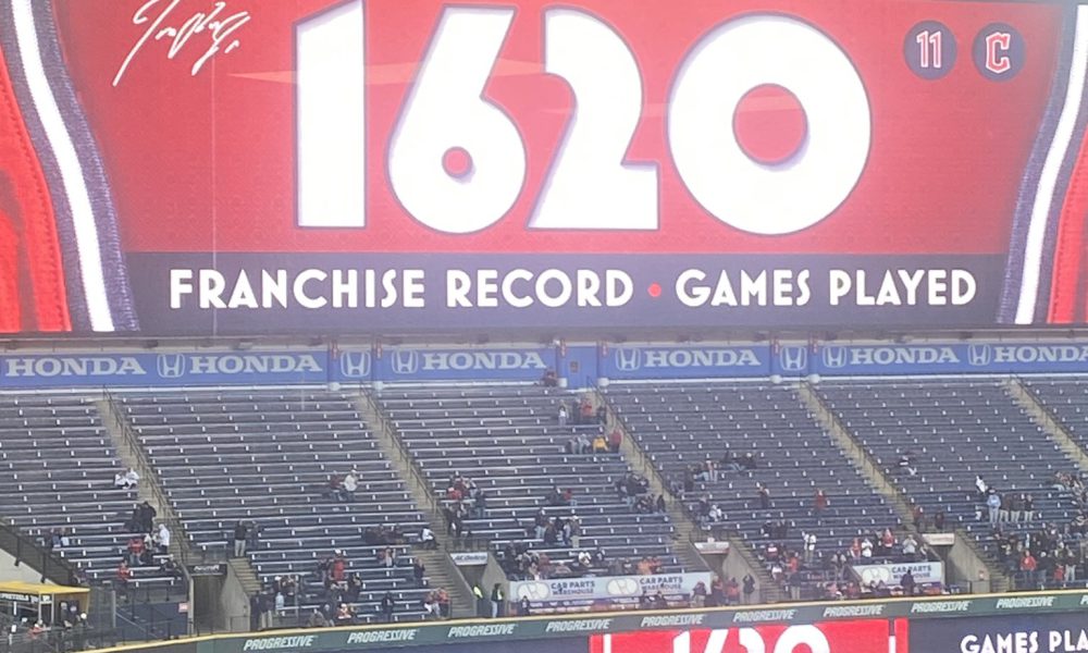 José Ramírez owns the record of most games played in Cleveland Baseball history