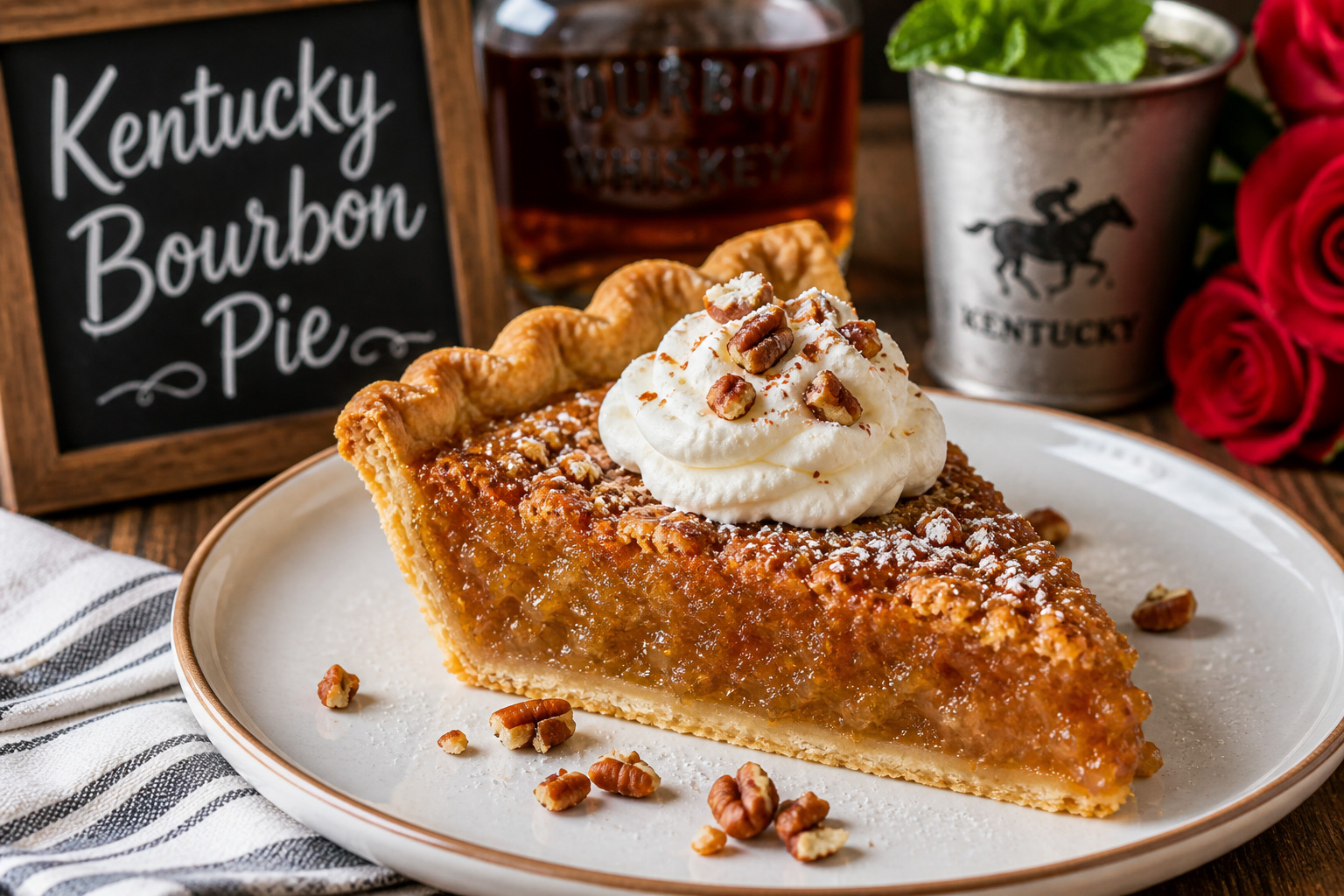 Kentucky Bourbon Pie